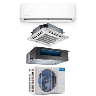 Multizone heat pump inverter AC